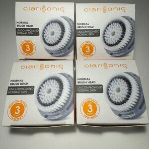 Clarisonic Normal Facial Cleansing Brush Head Replacement 4 PACK